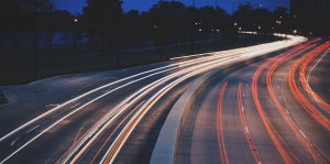 traffic at night